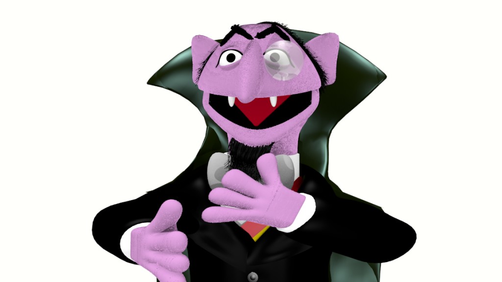 Count Von Count Sesame Street Muppet preview image 1
